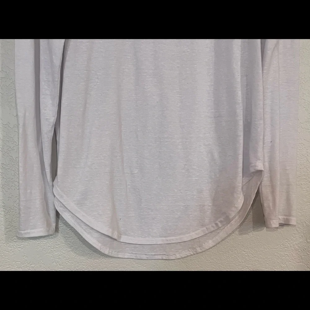 💰Instagram💰 The Buckle Slub LS Never Worn Wide Neck Pocket Tee - Picture 3 of 3